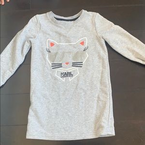 Karl Lagerfeld sweater dress. Authentic